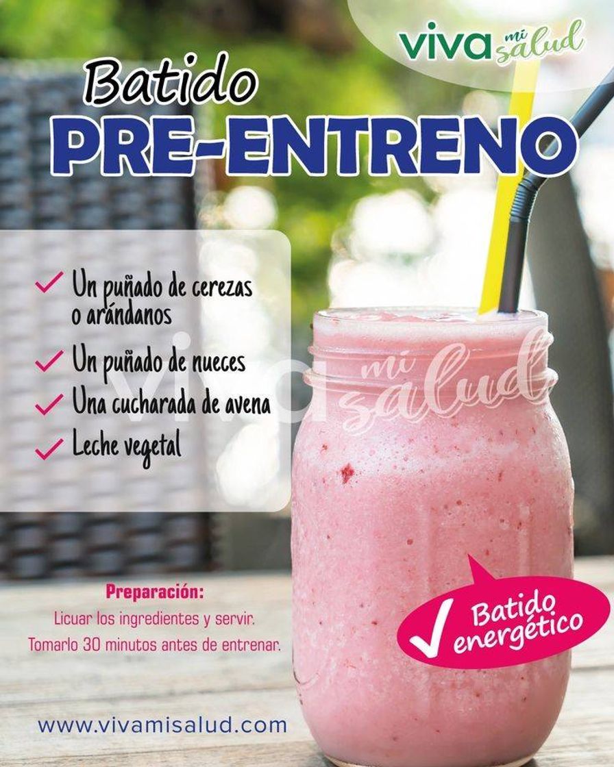 Moda Batido pre-entrenamiento