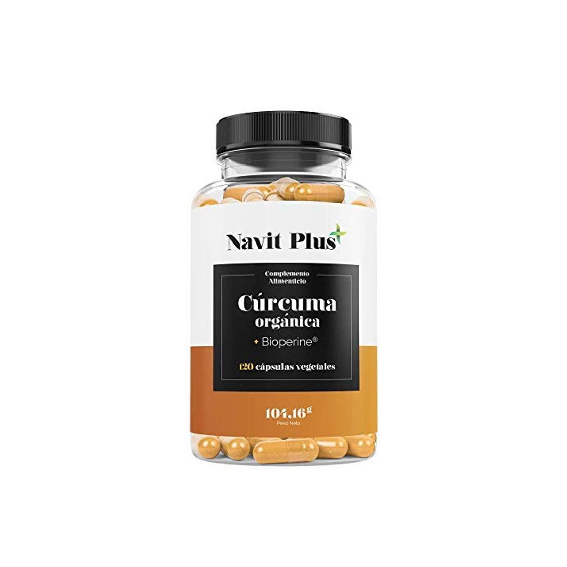 Producto Cúrcuma Orgánica 1490mg con BioPerine®