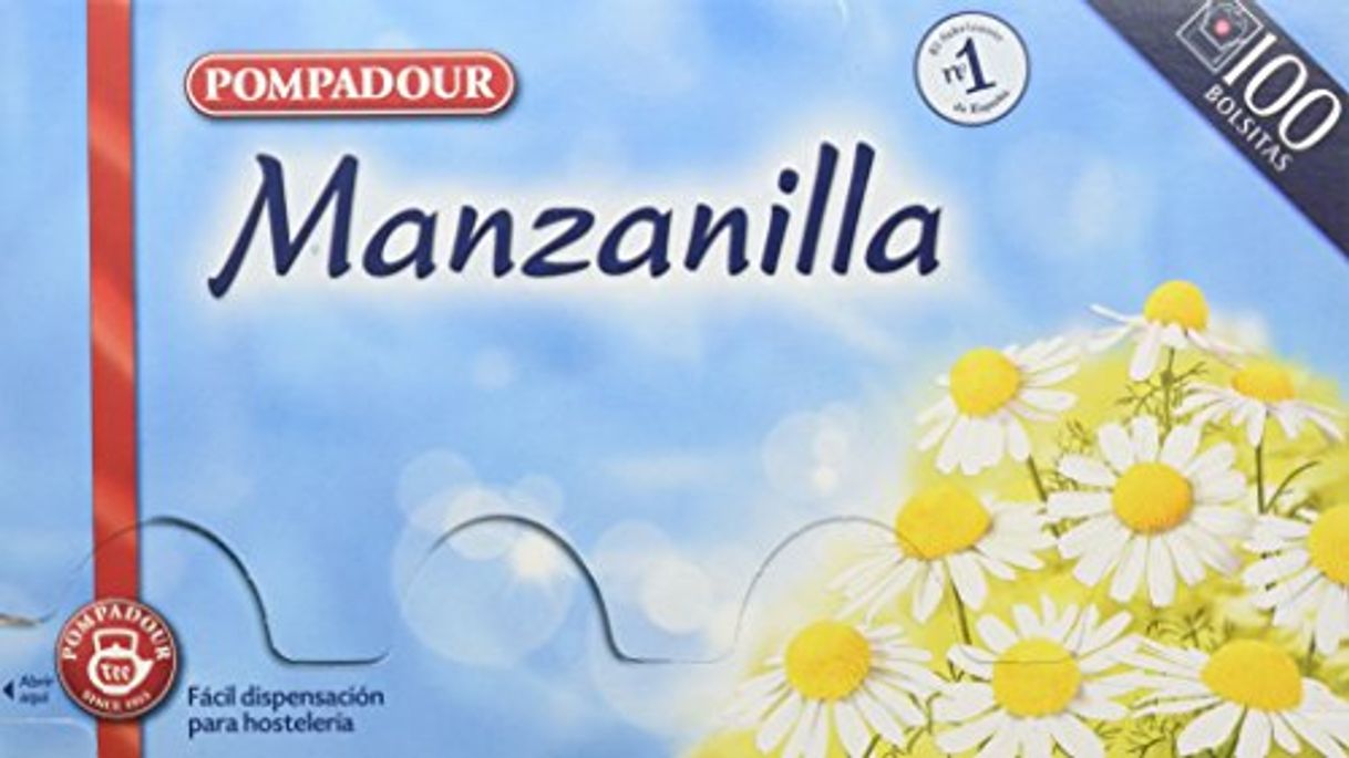 Social Pompadour Té Infusion Manzanilla