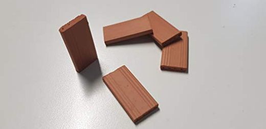 Bricks Ref.1070 TABIQUE Dimensions mm40X20X4 Pieces 25 Domus Kits