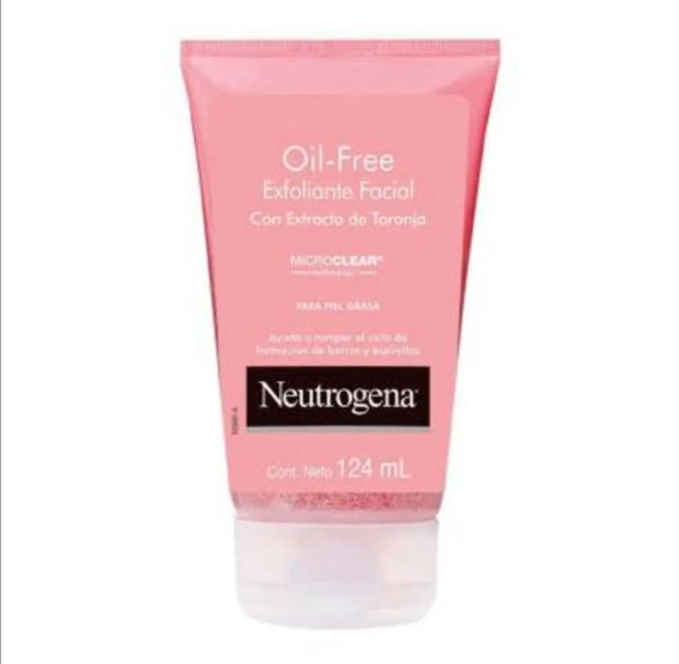 Moda Exfoliante facial Neutrogena Oil Free con extracto de toronj