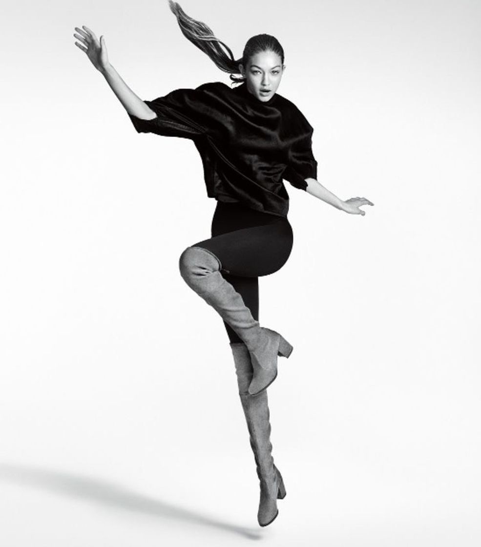 Social Gigi Hadid photo studio