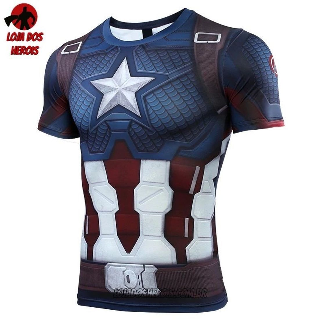 Blusa capitao america 
