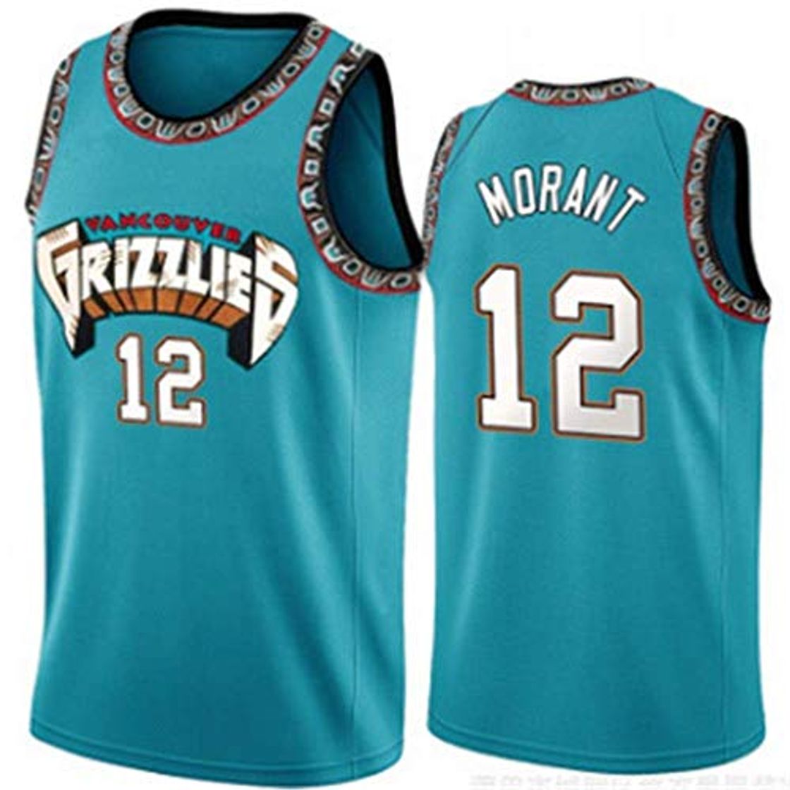 Moda FILWS Jersey De Baloncesto Ja Morant Jersey De Bordado Deportivo para Hombres Temporada Regular Nueva Temporada Ropa De Entrenamiento Deportivo Sin Mangas