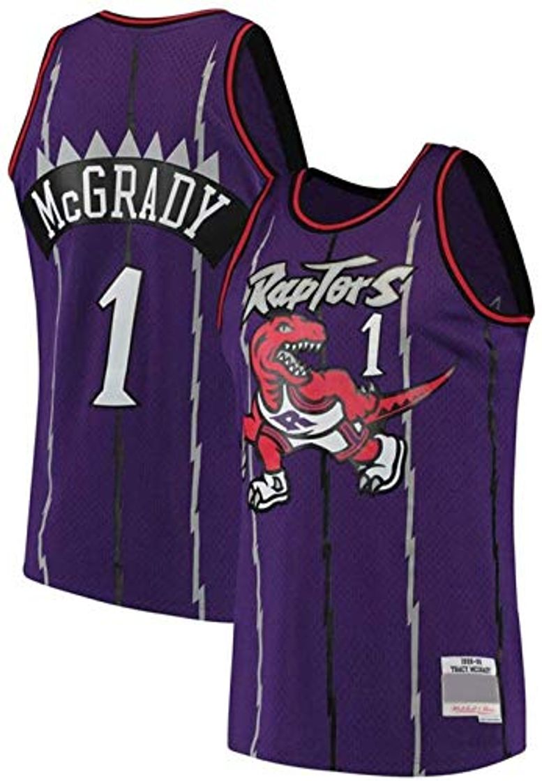 Social Basketball Jersey Raptors #1 McGrady #15 Carter Camiseta de Jugador de Baloncesto