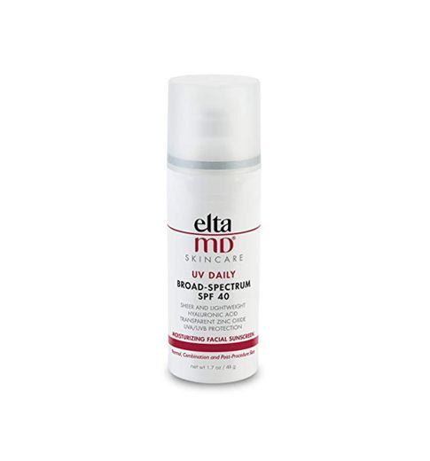 EltaMD UV Daily Moisturizing Facial Sunscreen SPF 40 - For Normal, Combination
