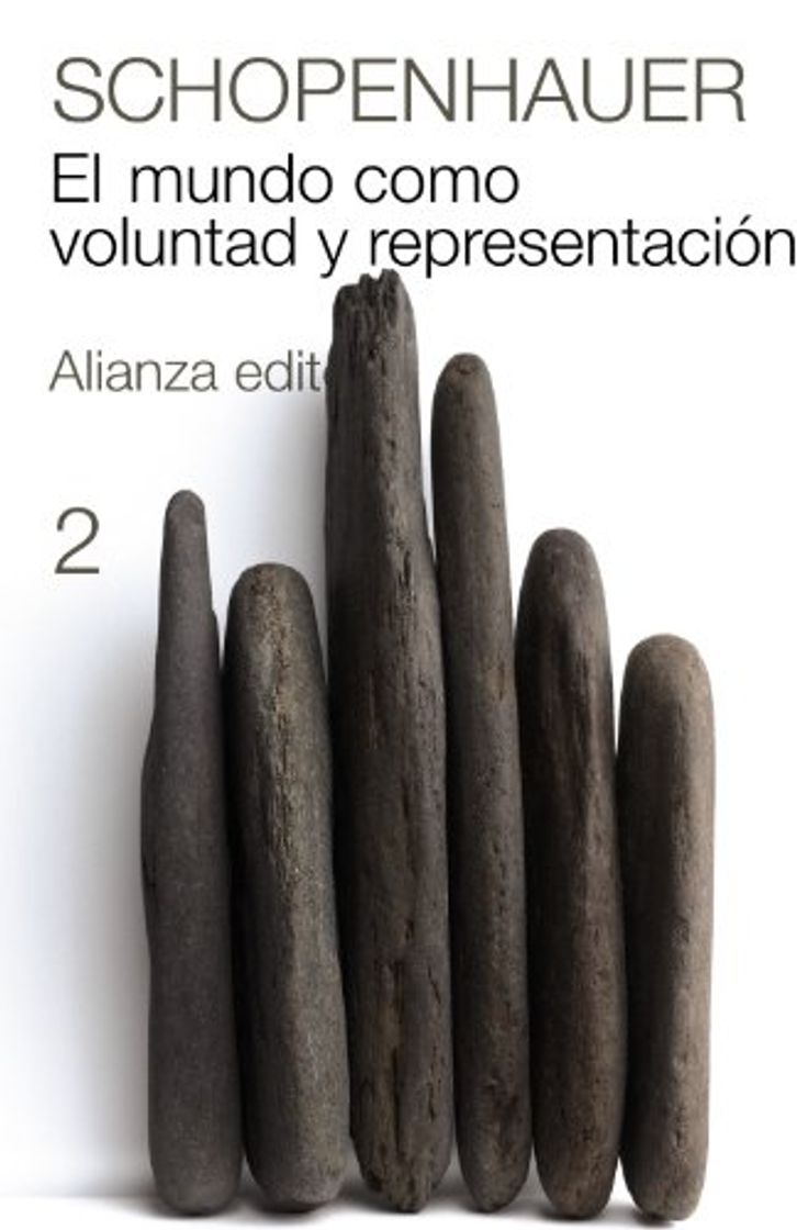 Book El mundo como voluntad y representación, 2