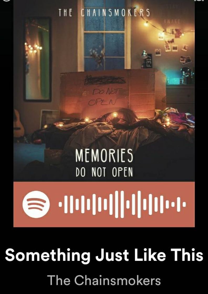 Canción 💙💙💙 sí te gusta, canción: Somethings just like this