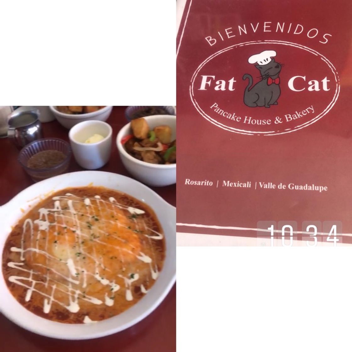 Restaurantes Fat Cat Pancake House Rosarito