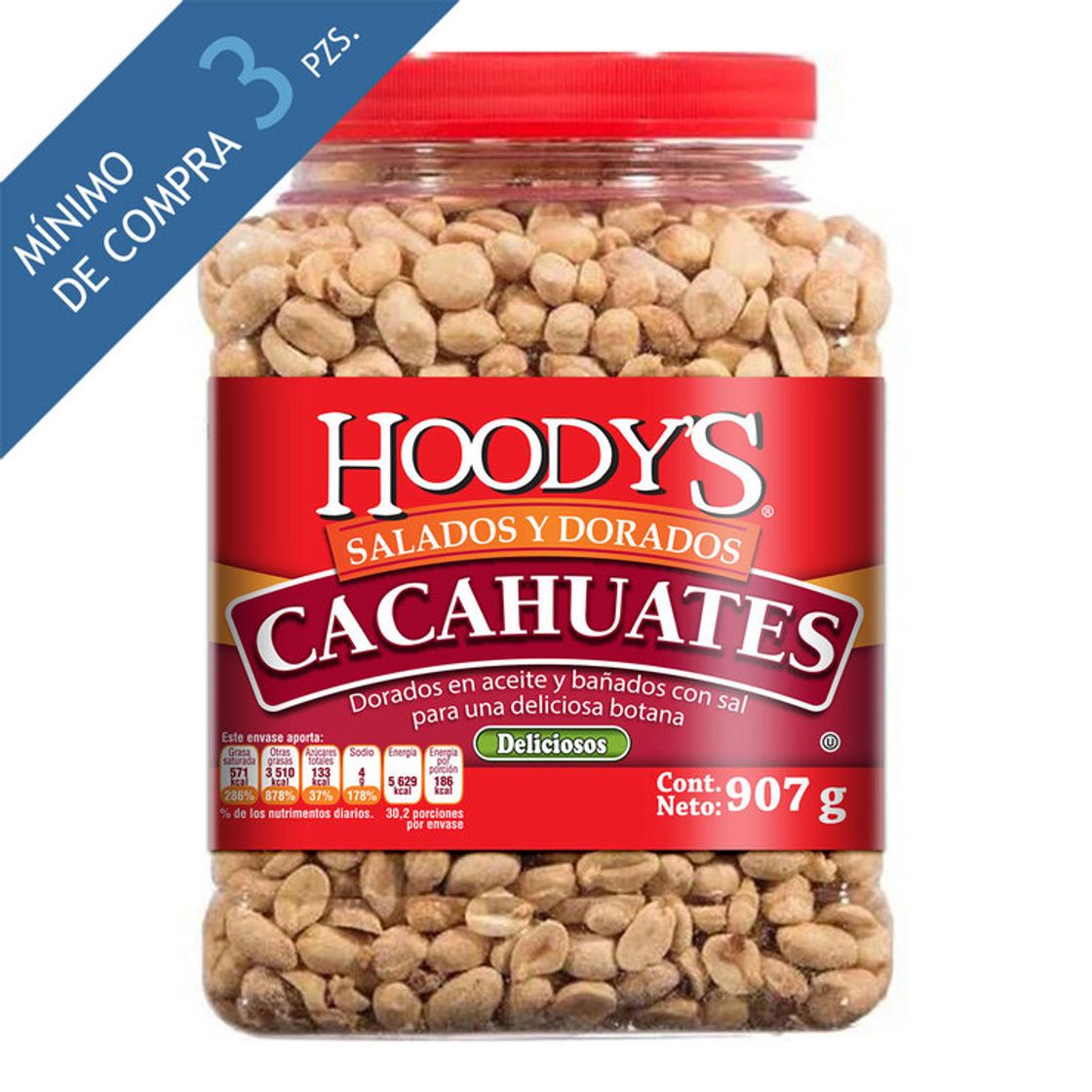 Social Hoody's, Cacahuates Salados 907 g | Costco México