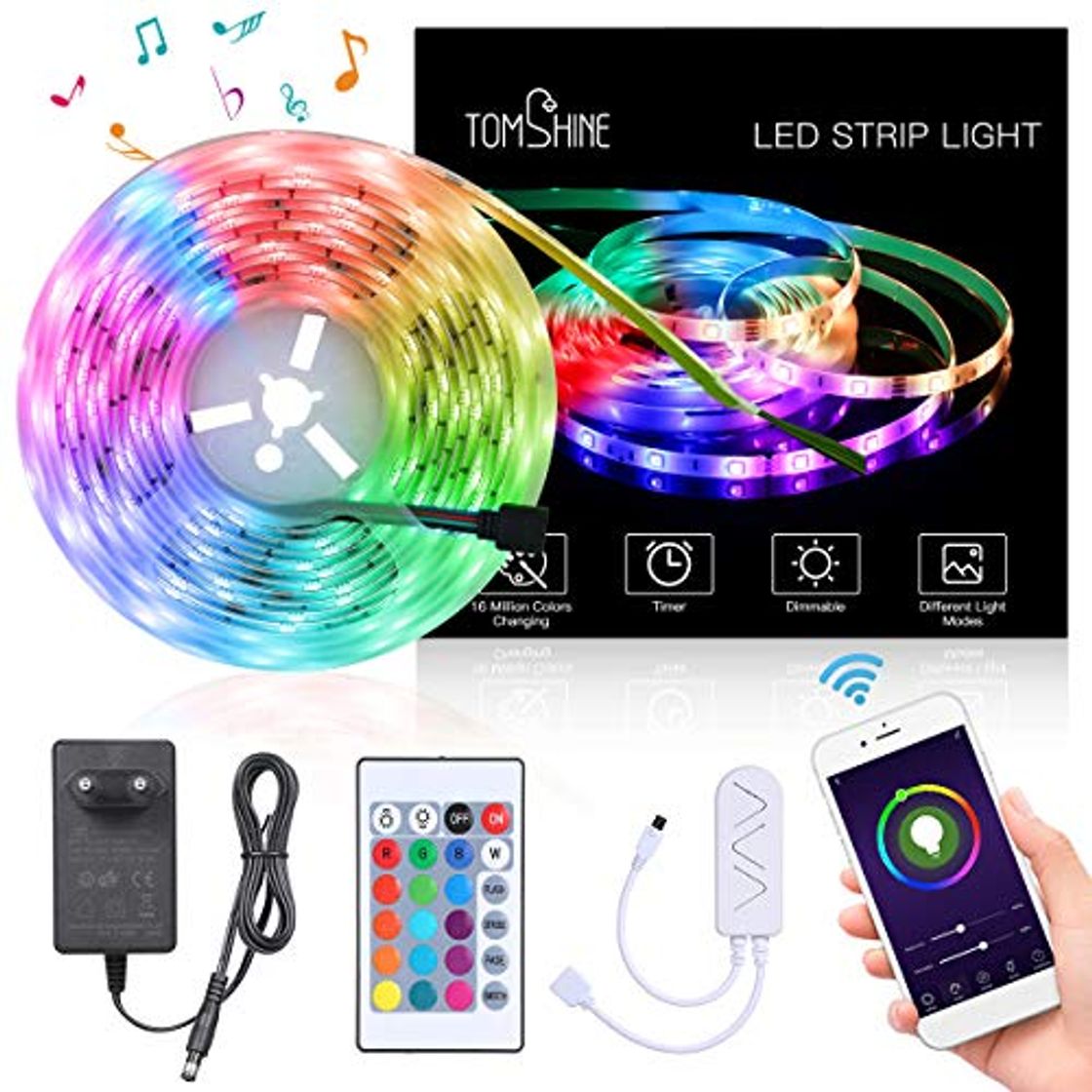 Product 5M WiFi Tiras LED RGB Inteligente