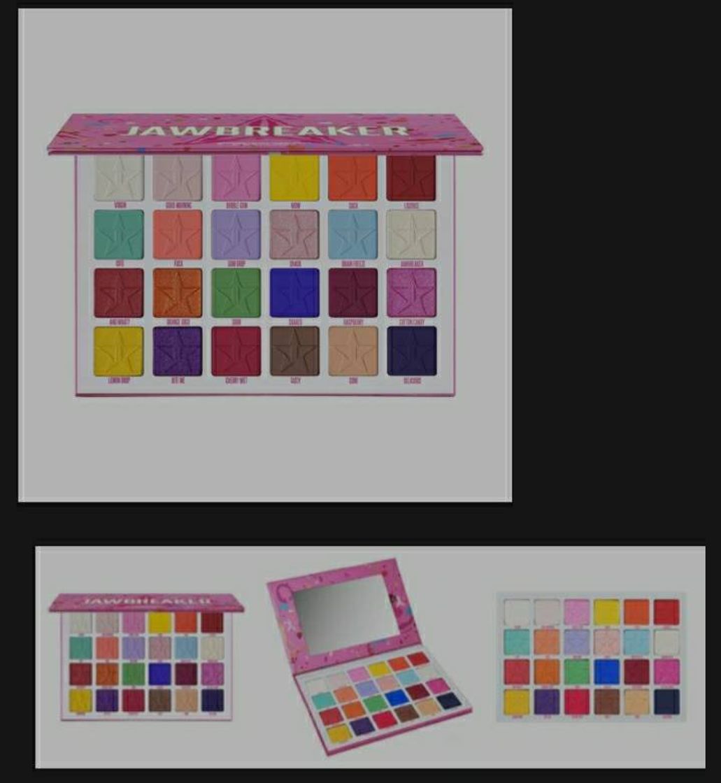 Fashion Jawbreaker palette from Jeffree Star