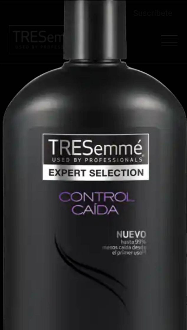 Fashion SHAMPOO TRESEMMÉ CONTROL CAIDA