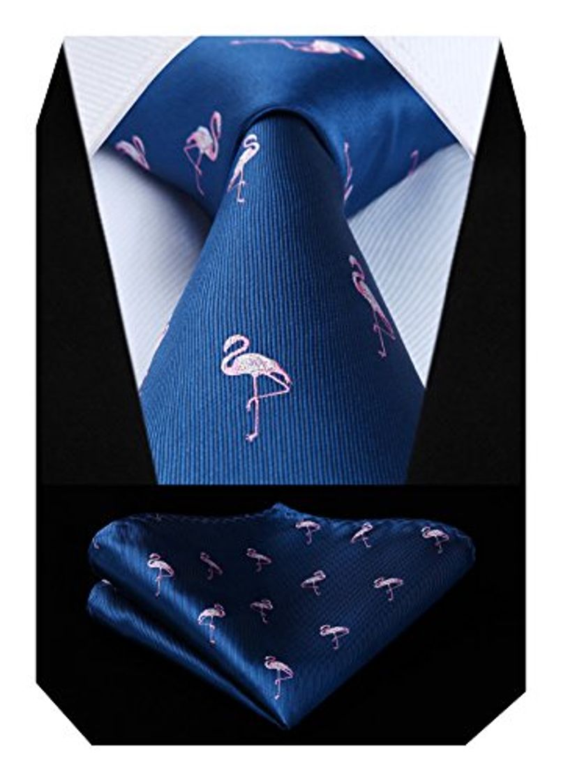 Social HISDERN Red-Crowned Crane Wedding Party Tie Panuelo corbata de los hombres y