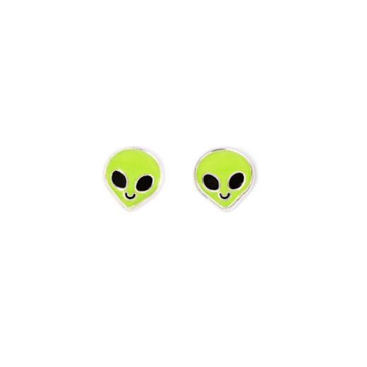 Alien Baby Earrings (Glow-in-the-Dark) – Strange Ways