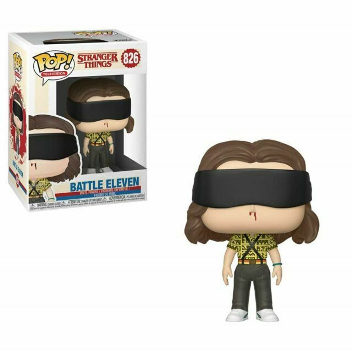 Social Funko- Pop Vinilo: Stranger Things: Battle Eleven Figura Coleccionable,