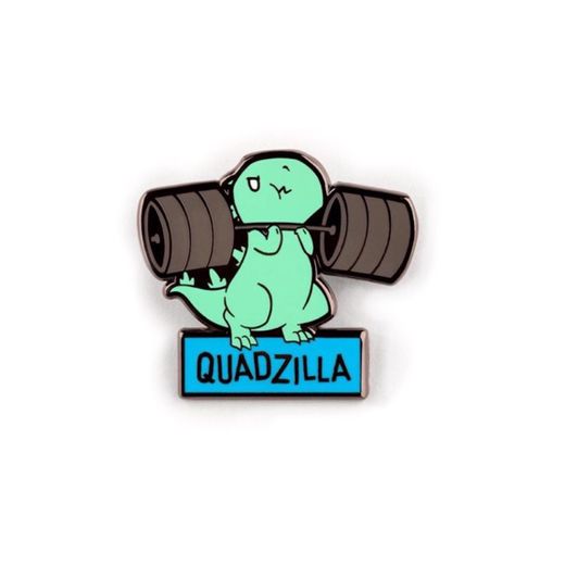 Quadzilla pin - Tee Turtle 