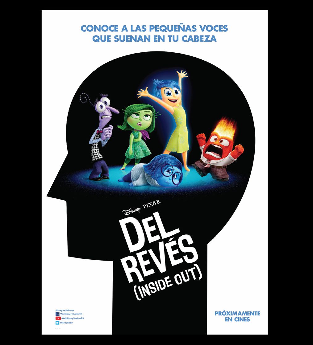 Película Del revés (Inside Out)