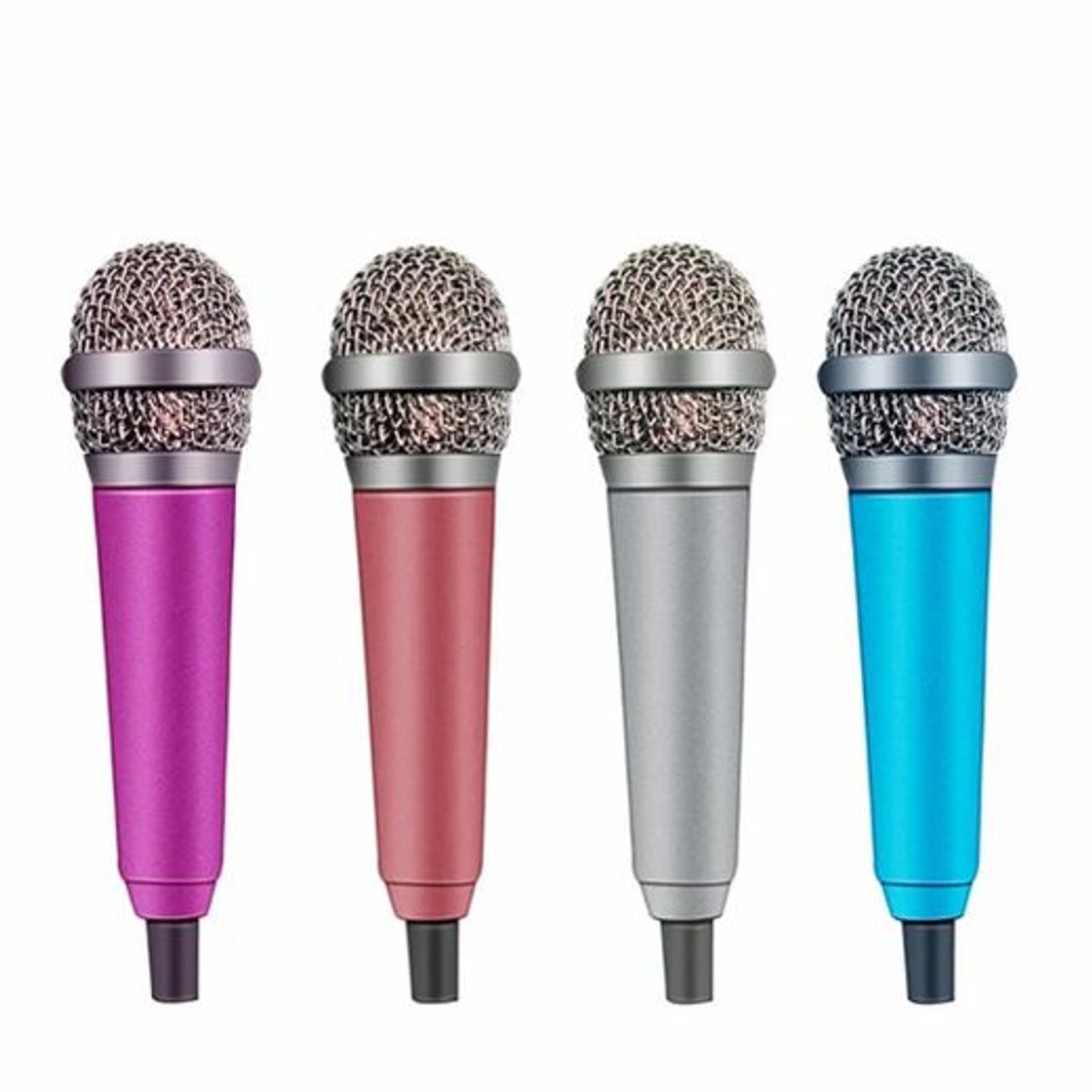 Social Micrófono Portátil de 4 Colores Mini
