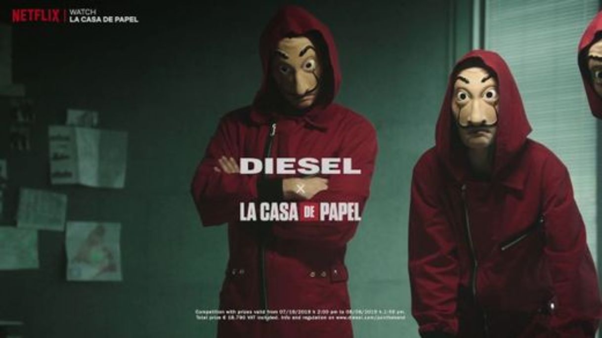 Moda DIESEL X LA CASA DE PAPEL - YouTube