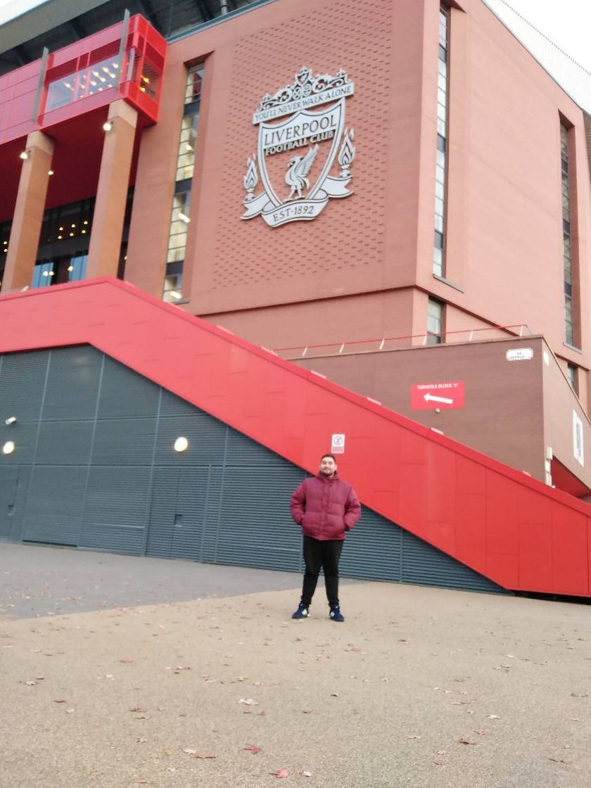 Place Anfield stadium