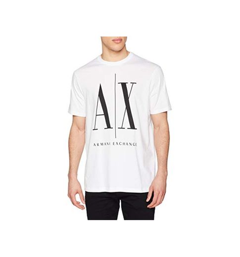 Armani Exchange Icon T Camiseta, Blanco