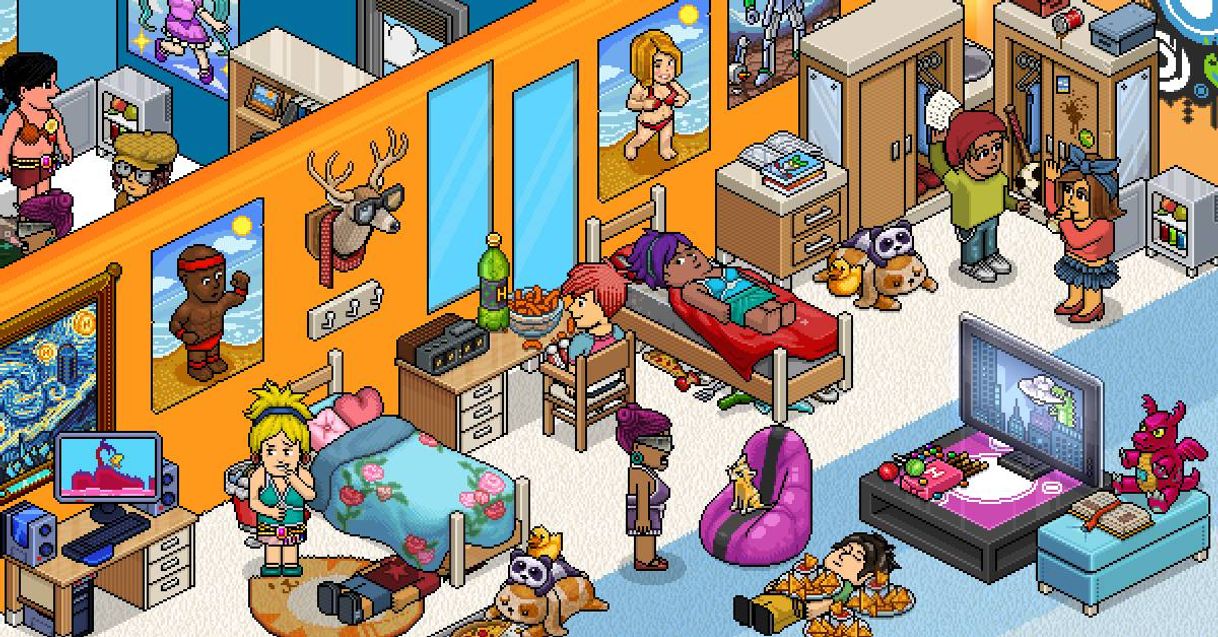 App Habbo - Virtual World