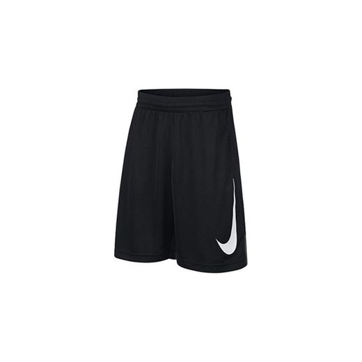 Nike B Nk Dry Short Hbr Pantalones Cortos de Deporte, Niños, Black/Anthracite/Black/(White)