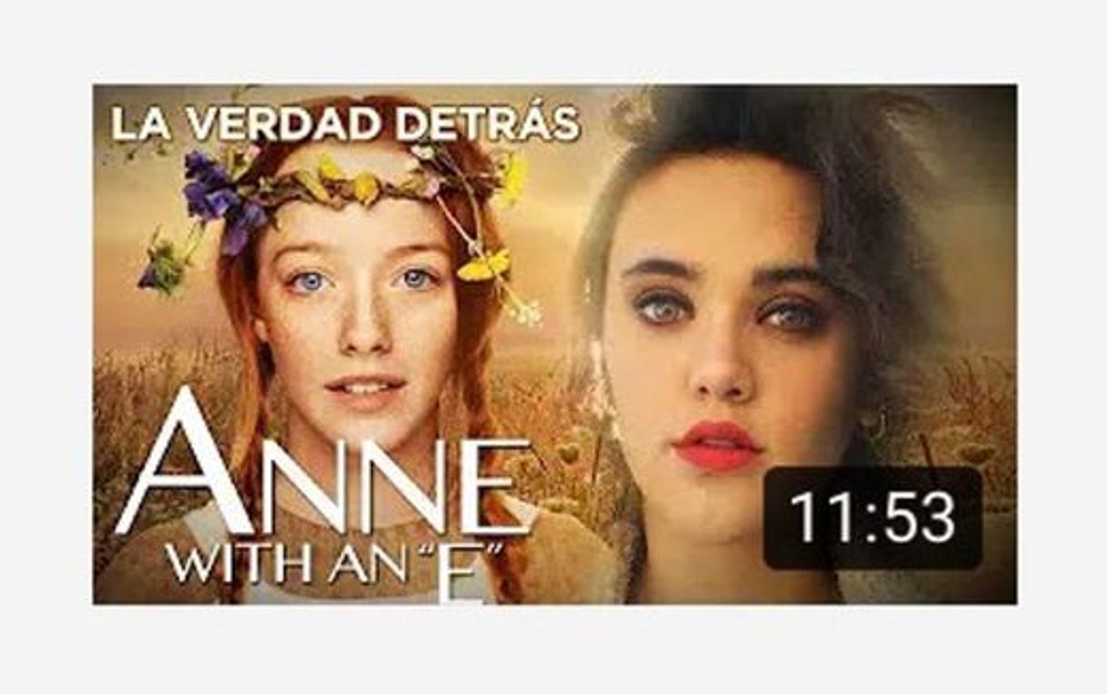 Social LA VERDAD DETRÁS DE ANNE WITH ANNE 😱😪