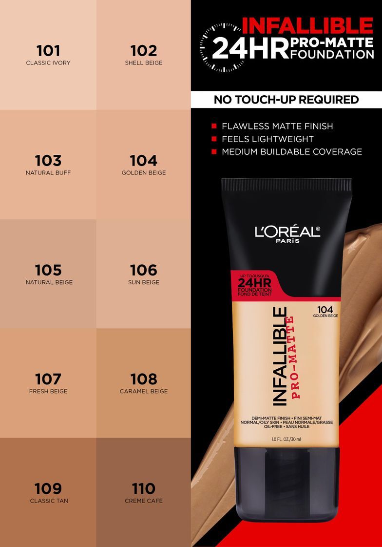 Social L'oreal Infallible Pro matte 