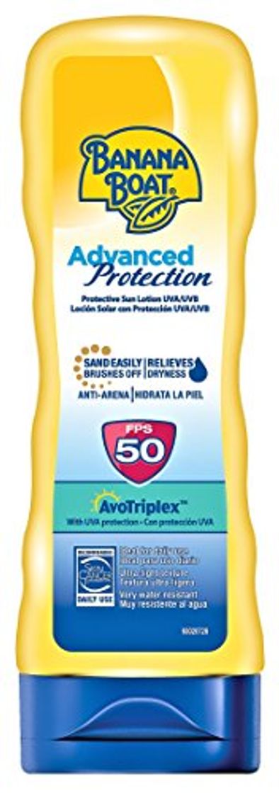 Producto Banana Boat Advanced Protection - Loción Solar con protección indice SPF 50