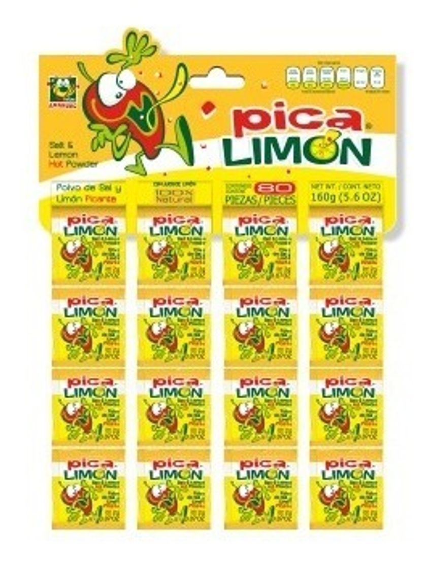 Social Pica limón 80 piezas