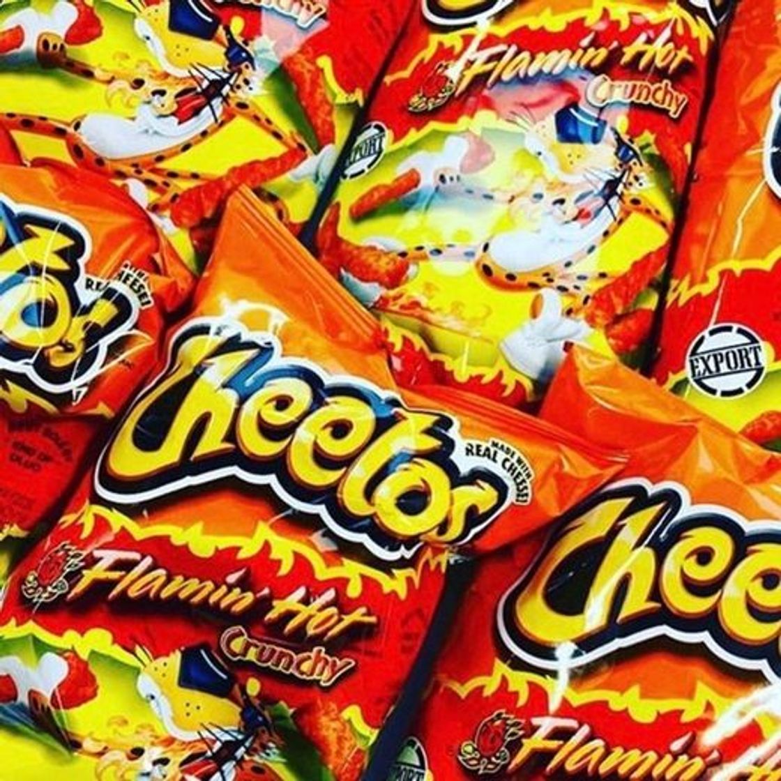 Producto Flaming' Hot Crunchy Cheetos