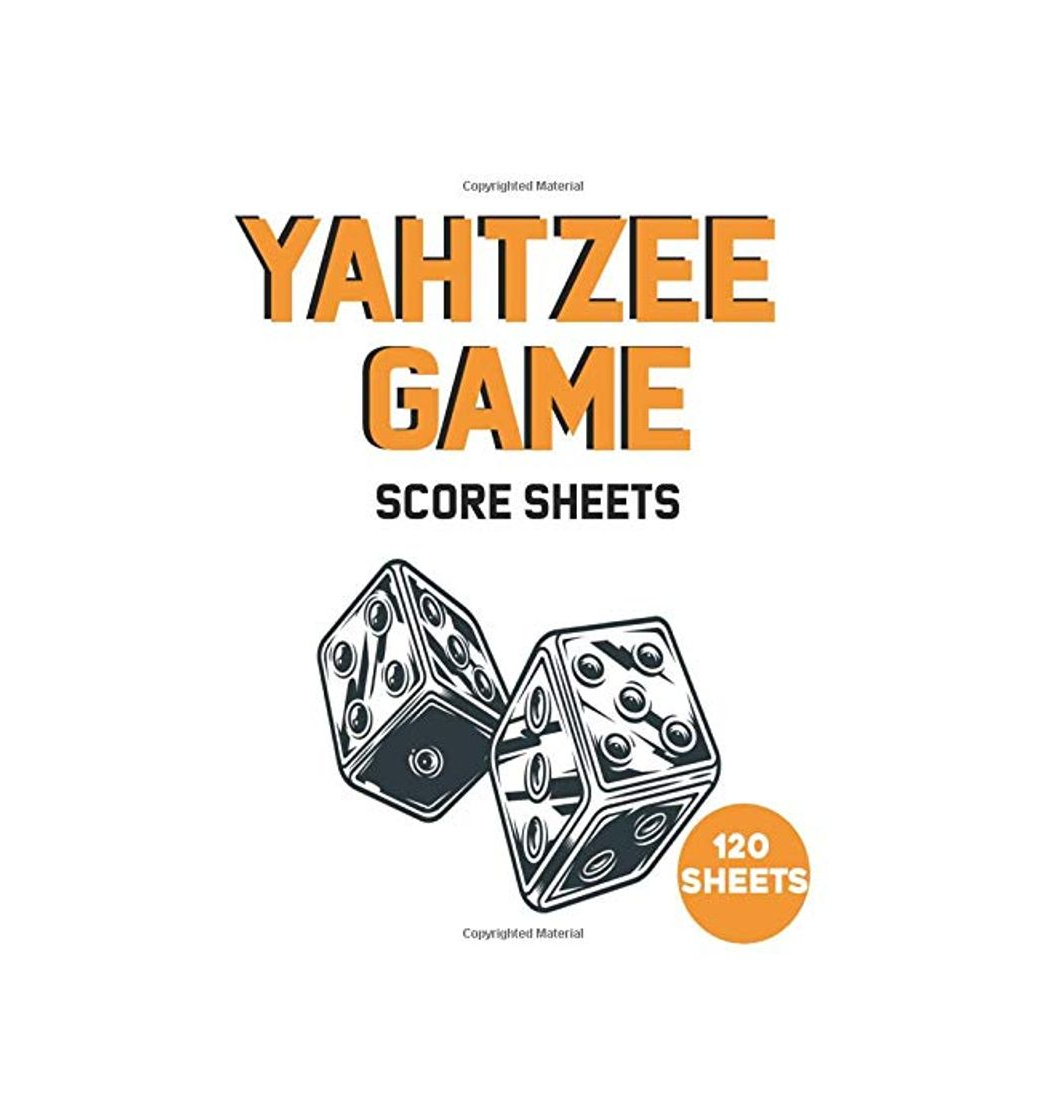 Product Yahtzee Game Score Sheets: 120 Large Print Score Sheets for Scorekeeping