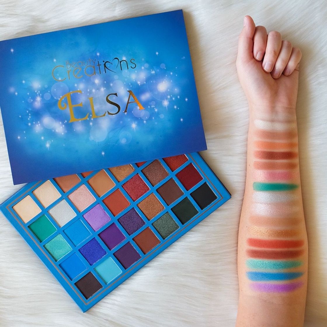 Moda Paleta de sombras Beauty creations ELSA