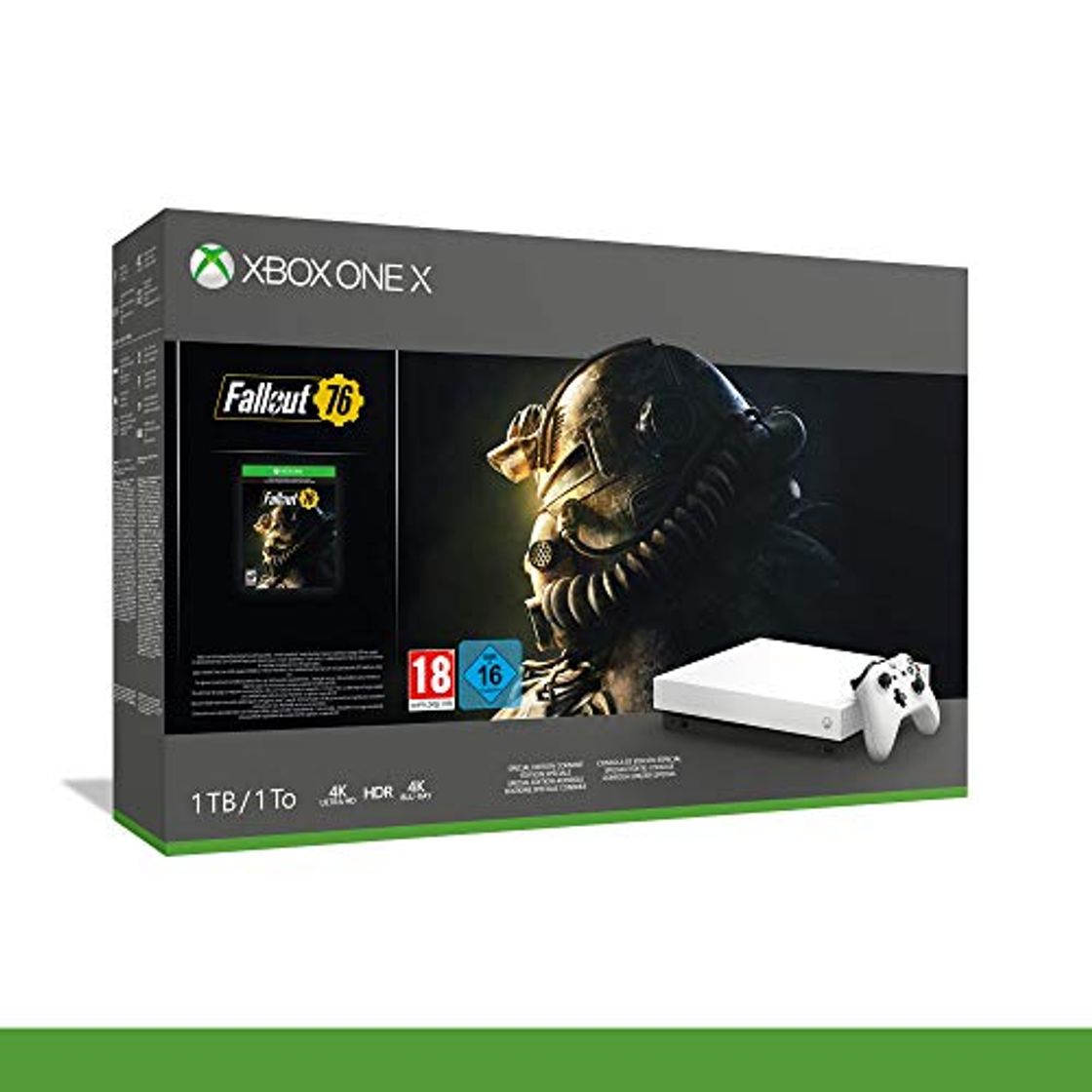 Social Xbox One X Robotwhite Spec.ed.+Fallout76