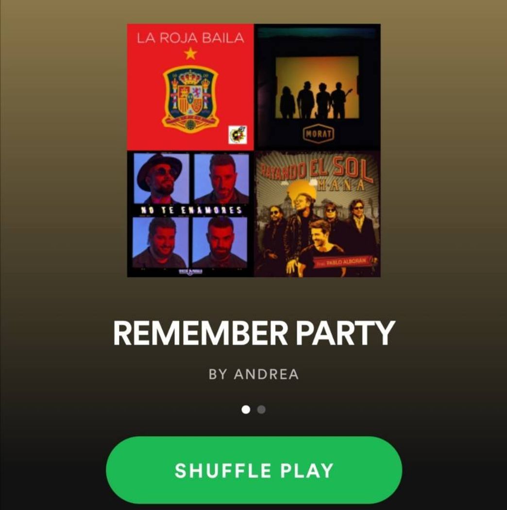 Canción REMEMBER PARTY