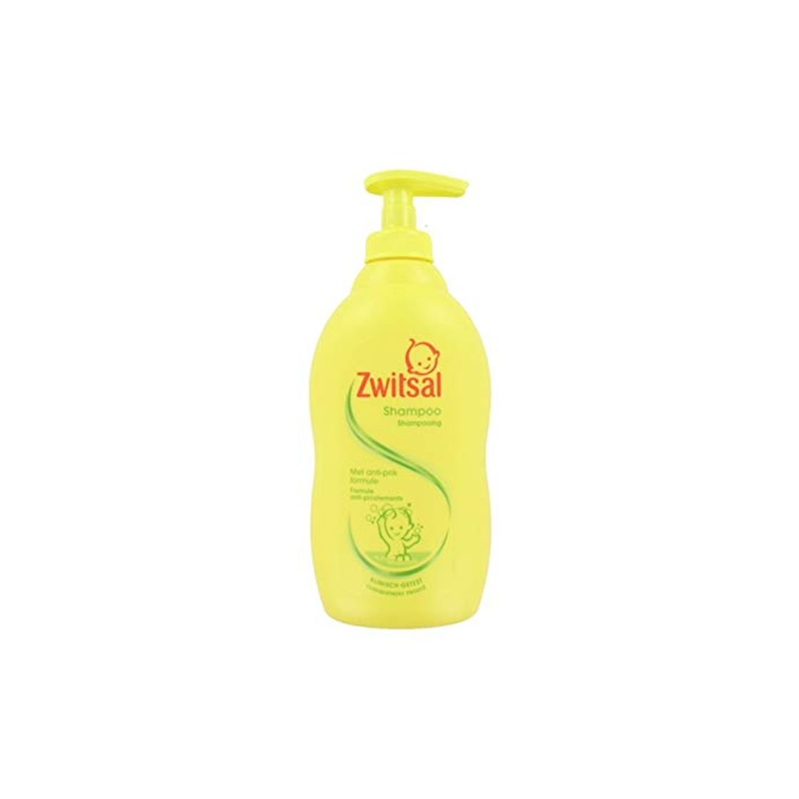 Social '3 x zwitsal Baby Champú "anti de lágrimas Pump Botella – 400 ml