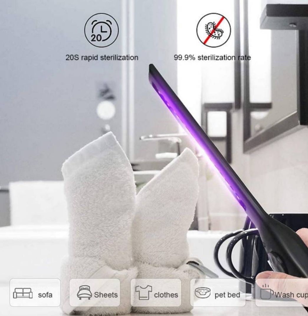 Product HAWEE UV Esterilizar Luz USB Recargable Portátil UV-C Lámpara de Desinfección Antibacteriana