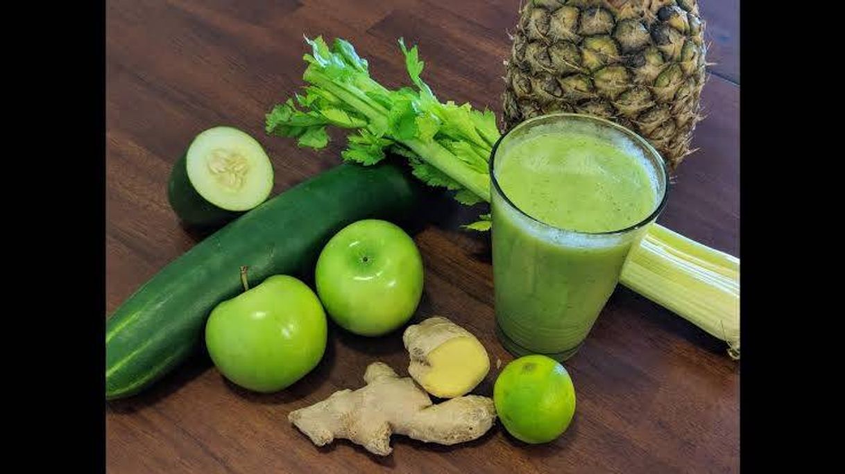 Fashion Jugo Verde Para Reducir La Barriga y Quemar Grasa SUPER PODE