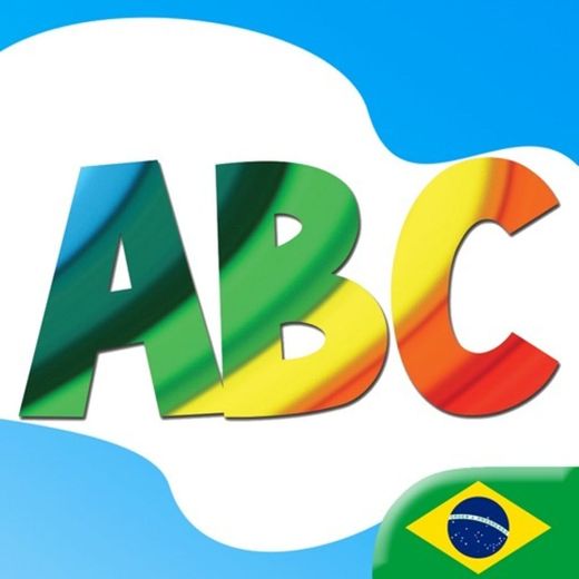 ABC para Crianças: Aprenda Português - Letras, Números e Palavras com Animais, Formas, Cores, Frutas e Legumes Grátis Livre Gratuito