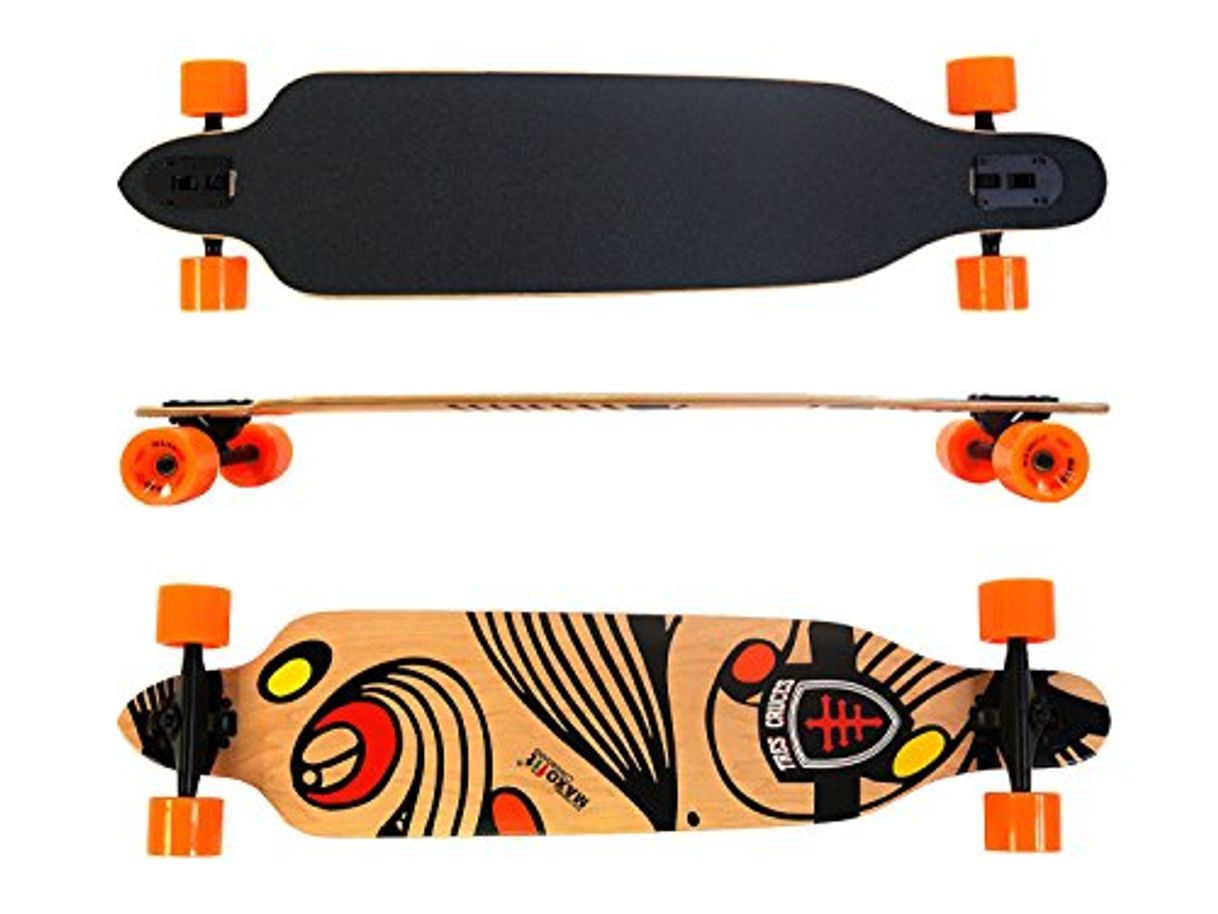 Product MAXOfit Tres Cruces Longboard 7 Capas de Arce Canadiense