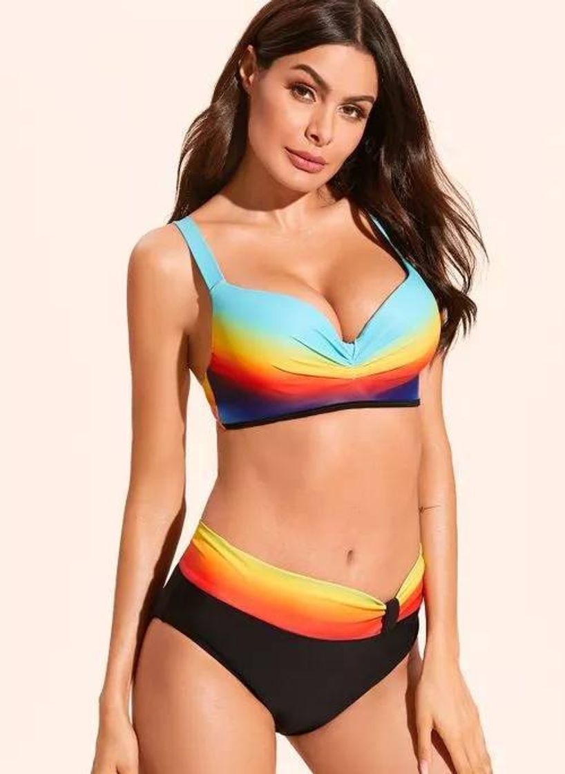 Social Bikini colorido 