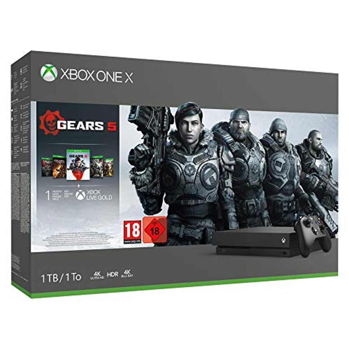 Social Xbox One X Gears 5