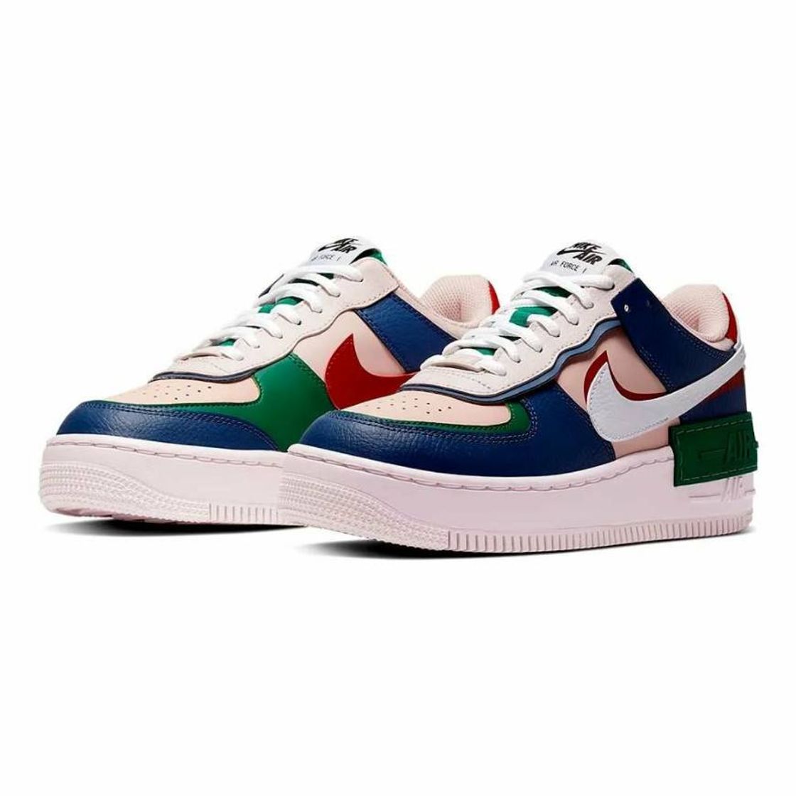 Social Tênis Nike Air Force Shadow Multicolor 