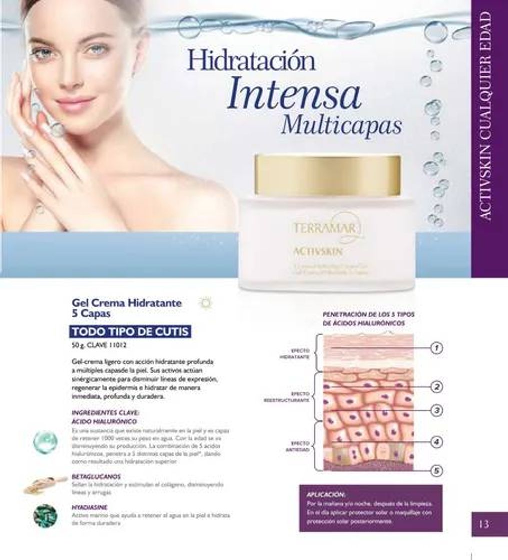 Fashion Gel / crema ultra hidratante 5 capas 