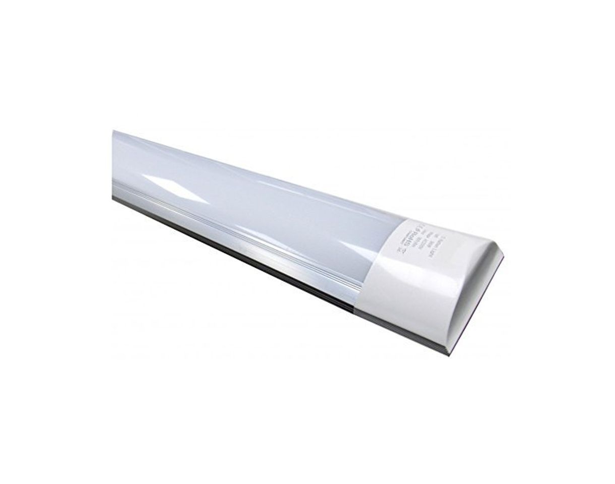 Social Pantalla Lampara de Techo 40w 120cm. Color Blanco Frío (6500K). 3300 Lumenes.