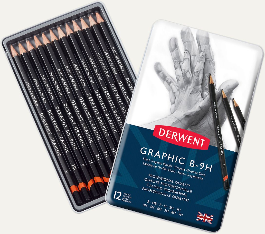 Social Derwent Graphic Pencils 34213 Lápices de Grafito