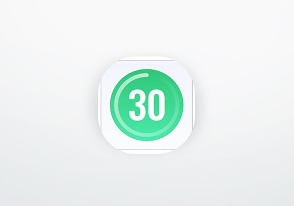 Aplicación 30 Days Fitness 