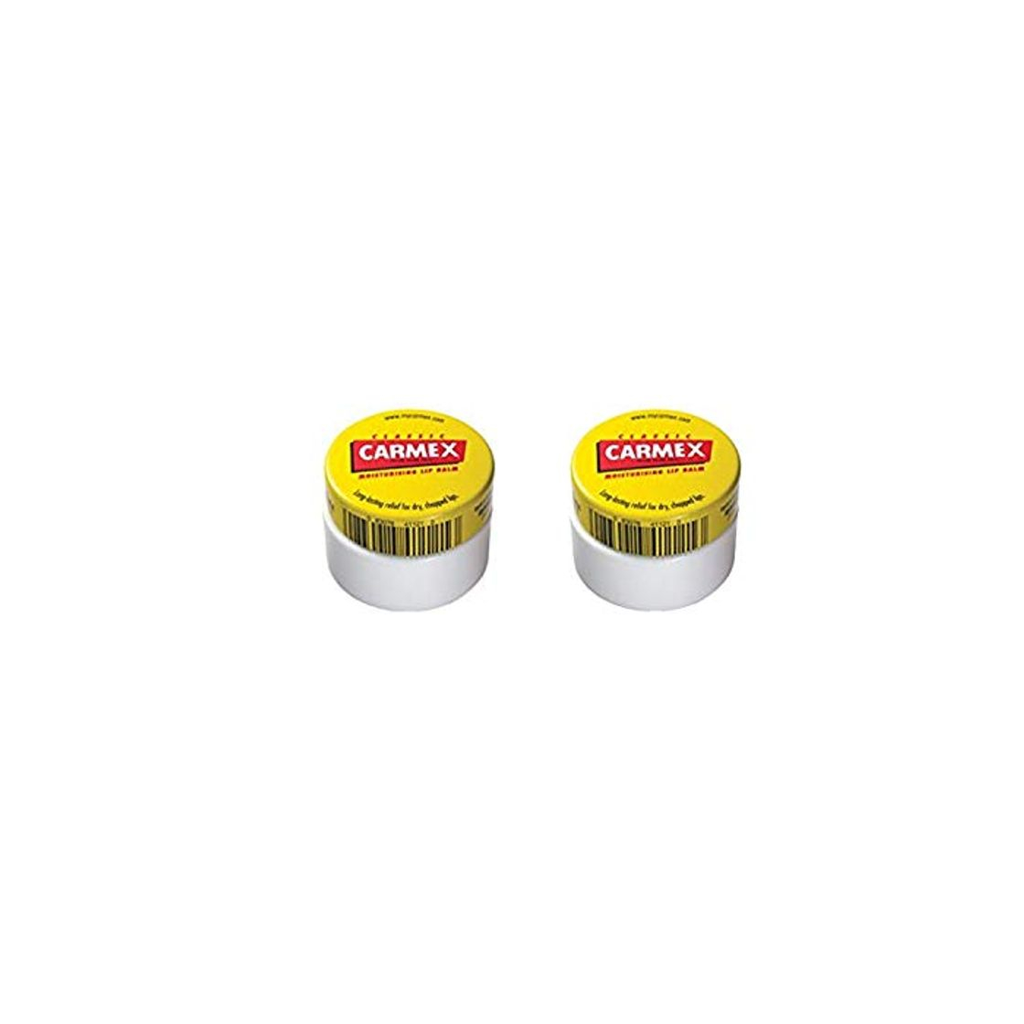 Belleza Carmex Lip Balm Original, Cherry o Strawberry 2 Pack - Bálsamo labial